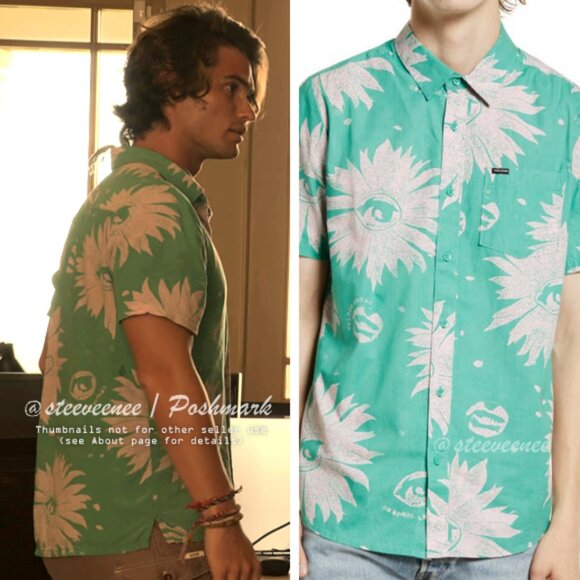 NWT Volcom x OBX Wintergreen Your BF’s Shirt ALT ASO Sarah Cameron - Picture 2 of 13